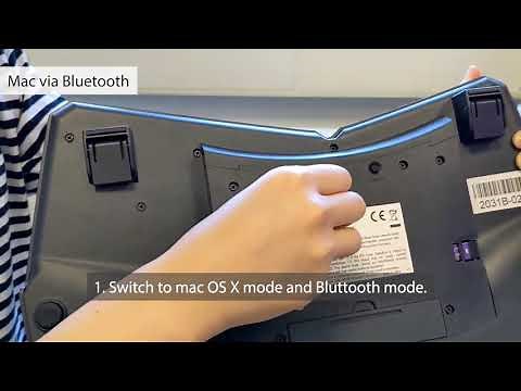 PERIBOARD-613 | How to Connect via Bluetooth and 2.4 G | Perixx