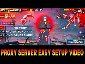 🚀 Free Fire New Update Proxy Server Easy Method Setup ⚡100% Working 2025 🔥#gamingselva