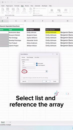 How to Create Dynamic Dependent Drop-Down Lists in Excel