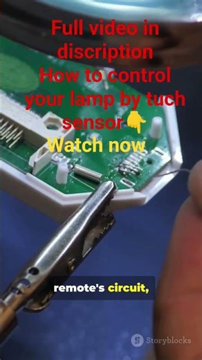 DIY Remote Control Hack | Touch Sensor Magic for Easy Control #viral #viralshort