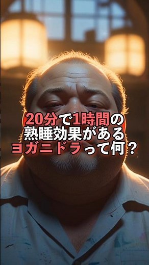 20分で1時間の熟睡効果がある、ヨガニドラって何？#睡眠 #雑学