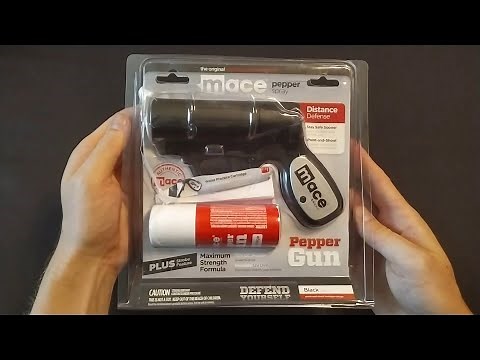 Mace Pepper Gun with LED - Tested and Reviewed