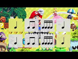 Super Mario Bros "Underground Theme" PLAY ALONG for Computer