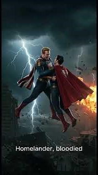 Superman vs Homelander – Epic Sky Battle | Cinematic Showdown 🔥⚡