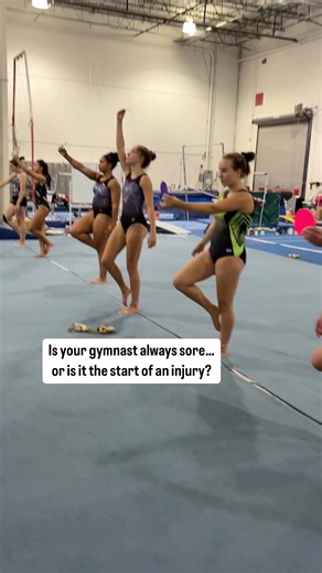 Dr. Brittany Lapinski || Gymnastics PT & Mentor on Instagram: "Every parent’s worry… ⬇️ … is it just soreness, or is something actually wrong? Hi 👋 I’m Brittany @the.gymnastics.pt - former NCAA gymnast, Dr. of Physical Therapy and your injury prevention and recovery gymnastics specialist! Oh… and I’m a parent of young athletes too. My son is 11 and runs cross country & my daughter is 9 and is a competitive figure skater. Even me… being who I am with my knowledge base, is always worried about th