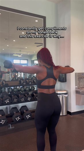 If I had to do one lean upper body exercise everyday, it would be this one. This exercise has transformed my back and shoulders. #creatorsearchinsights #upperbodyworkouts #backexercises #fitnesstips #shoulderexercises