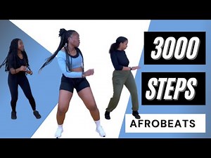 3000 STEPS IN 30 MIN WALKING WORKOUT | Fun and sweaty Afrobeats walking Workout