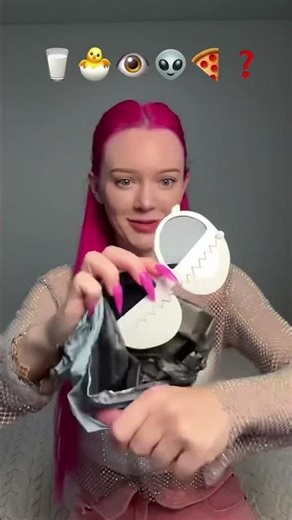 Blue milk drinking #challenge #unboxing #emojichallenge