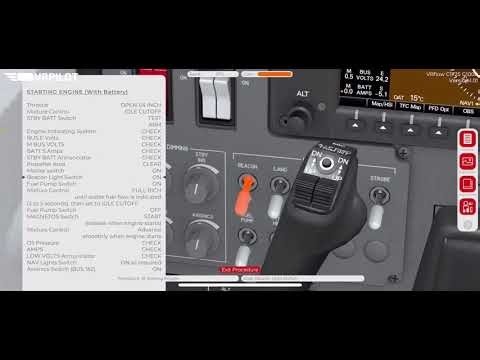 How To Start a Cessna 172 G1000 in 2 minutes | Step-by-step Guide