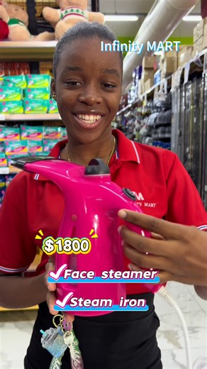 INFINITY MART 📍32 Eastwood Park Rd, Kingston WhatsApp：876-875-7111#facesteamer #steamiron