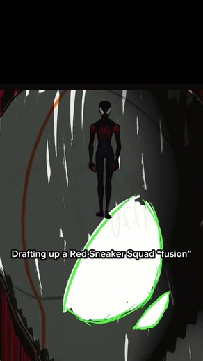 Red Sneaker Squad “FUSION” draft || #redsneakersquad #animation