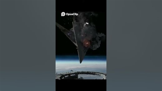 Hammerhead Corvette vs two Star Destroyers #starwars