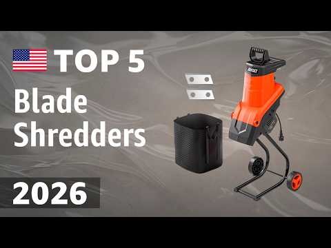 TOP—5. Best Blade Shredders (Wood Chippers) 2026