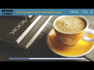 Automatic Slideshow with Progress Bar using CSS Animations and JavaScript