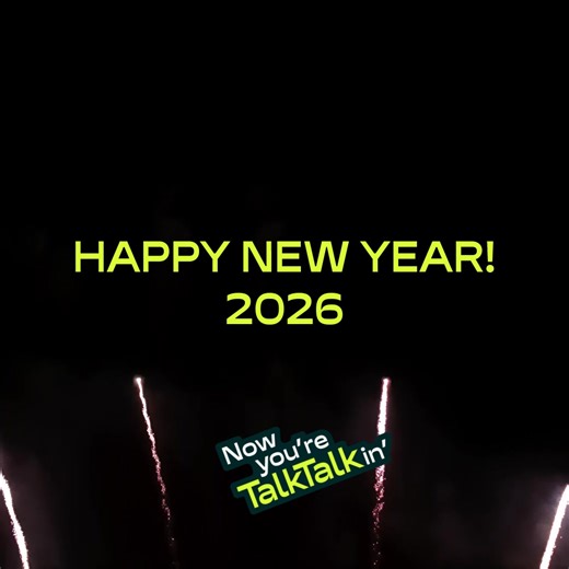 Own the night, steal the spotlight, and toast to a year that’s all yours! Happy New Year! ✨#NYTT #NowYoureTalkTalkin | TalkTalk