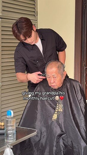 Grandpa Haircut Transformation: Barbering My Grandpa for 4 Years