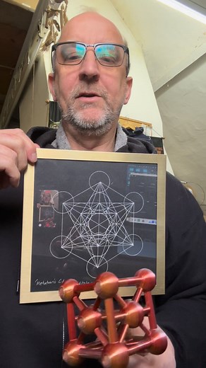 109K views · 2.1K reactions | Let me show you a little bit about my 3D printed version of Metatron’s Cube available from my website. With my 2d drawing used in the popular tutorial video. #natureofflowers #sacredgeometryartist #metatronscube #sacredgeometry | Natureofflowers | Facebook