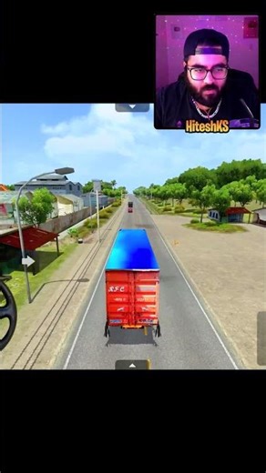 Police Thok Di Truck Se 😱 in BUS SIMULATOR 😂 | Hitesh KS
