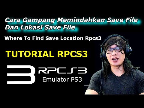 Cara Mudah Memindahkan/Memasukkan Save File Dan Letak Save Rpcs3 - Where To Find Save File Rpcs3