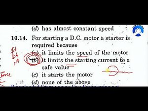 DC MOTOR MCQ BY R.K RAJPUT BOOK Lecture-01