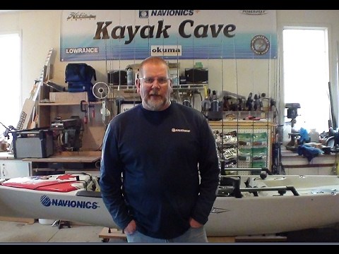 Lowrance 3D StructureScan transducer with BerleyPro mount