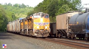 A ratty ol' mixed freight is eastbound, but a westbound "Produce Express" is on its way! From the BKVP show on 2 discs, DVD or Blu-ray "In the Heart of the Mohawk Valley" https://rfd.video/Mohawk | Railfan Depot