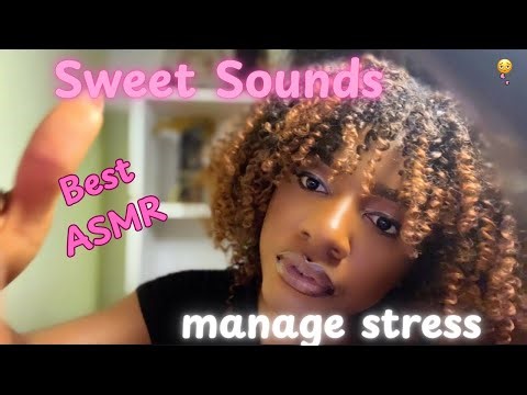 ASMR- Best whispers, mouthsounds and STRESS pep talk🥰❣️😊😴