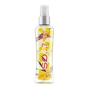 Vanilla Milkshake Body Mist by So...? - Vanilla Perfume with Peach, Plum, Rose Notes - Ideal Gifts for Women - Long-Lasting Perfume for Women - 3.5 oz