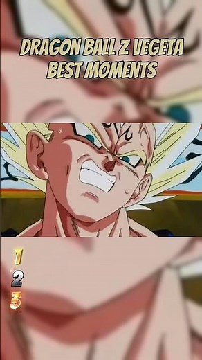 Dragon Ball Z Vegeta best moments