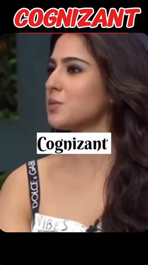 Cognizant✨Meaning✨ Improve Your English Vocabulary ✨ #learnenglish #spokenenglish #englishvocabulary