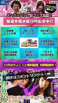 【ツキスポ100回記念！】木村魚拓と成瀬心美のツキスポ 人気女優Hカップ♡長瀬麻美 無料ちょこっと特別配信！【詳細は概要欄で↓】【パチスロコードギアス反逆のルルーシュＲ２】#shorts
