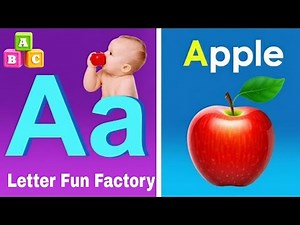 A for Apple Song | Alphabet Phonics for Toddlers & Preschoolers