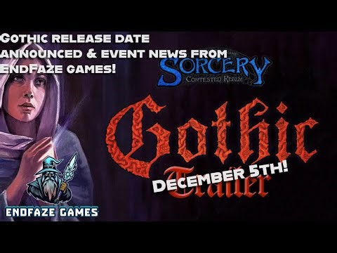 Sorcery Gothic Set Release Date Announced & More News! EndFaze Games