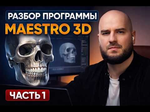 Разбираем программу Maestro 3D ORTHO STUDIO ( часть 1)