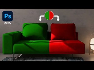 How to Change Colors of ANY Object in Photoshop 2025 (Fastest Way)