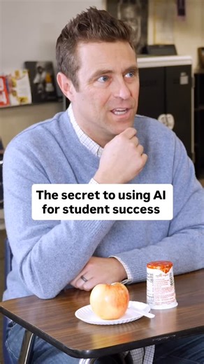2024 CA Teacher of the Year @casey.cuny's strategy to helping students use AI as an effective learning tool 🤯 more strategies on Lunchbox Confessionals - link in bio. 🔗 | Carnegie Learning