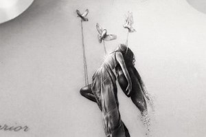 Demi Lovato's new rebirth tattoo