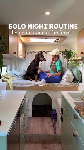 396K views · 9.4K reactions | My current night routine when camping solo down a forest road✨⛰️ happy to say that since I started this routine I haven’t had any sleep paralysis or night terrors #vanliving #diyvanconversion #currenthomeview #homeonwheels #vanlife #vanlifecamper #vanlifemovement #tinyliving #promastercampervan #minimalism #lifeontheroad #vanbuild #nightroutine #eveningroutine #vlog | Nate & Courtnie | Facebook