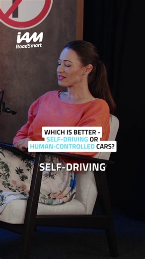 True or false? ✅ or ❌ Self-driving cars are better than human-controlled cars? Discover what Professor Neville Stanton thought on this week’s episode! 🎧 Listen now on your preferred platform! 👉 https://play.megaphone.fm/uir8xm_2rjq7l24c7dmpgg #Podcast #RoadSafety #FutureOfDriving #SciFi | IAM RoadSmart