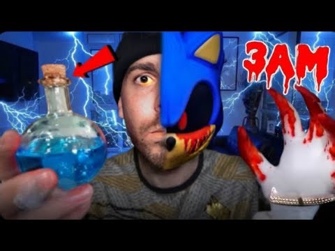 DRINKING DARK WEB SONIC.EXE POTION AT 3AM!!!