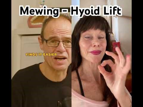 Watch the Hyoid Lift of proper Tongue Posture 🎯 Dr. Mike Mew