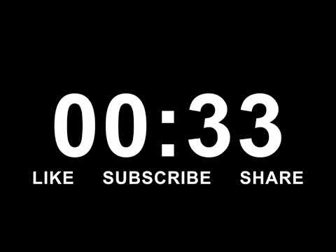 90 Second Countdown Timer - 1.5 Minute Timer