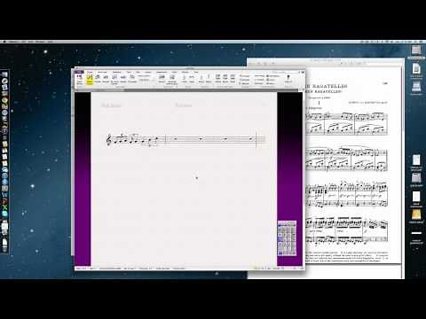 2 Voices and Triplets in Notation