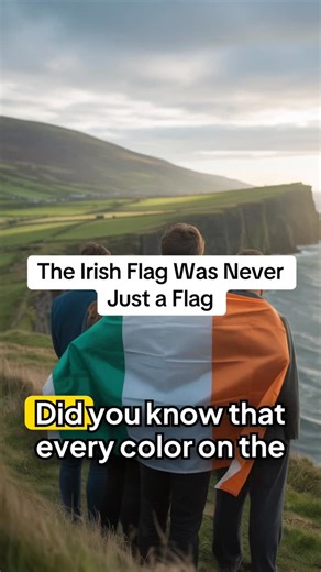 The Irish Remembered on Instagram: "The Irish Flag Was Never Just a Flag 🇮🇪 The Irish flag is more than colors. Green, orange, and white each tell a story of identity, conflict, and the hope for unity in Ireland. Irish flag meaning, Irish tricolor explained, Irish history symbols, Ireland flag colors, Irish culture explained, Irish identity, Irish nationalism, Irish heritage, The Irish Remembered #IrishHistory #Ireland #IrishCulture #LearnOnTikTok #HistoryTok"