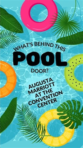 What’s Behind This Augusta Marriott Pool Door?
