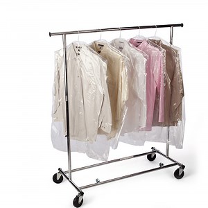 [Hot Item] Disposable PE Transparent Clothes Packaging Clear Plastic Packaging Garment Bag