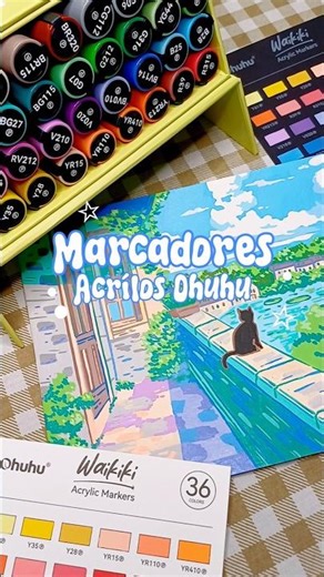 Obtén 10% de DESCUENTO en la web de ‪@ohuhuart_official‬ con mi código ISAJUNNN #ohuhumarkers #art