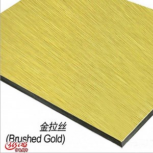 [Hot Item] Aludong ACP/Acm Brushed Color Construction Material/for Wall Cladding