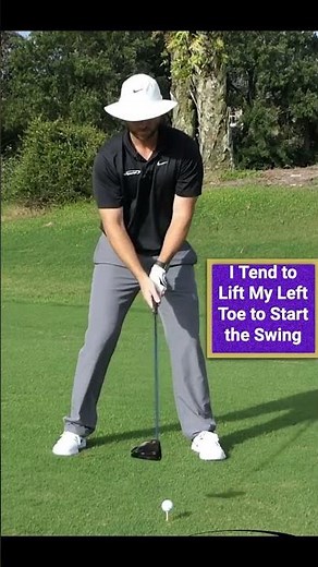Weight transfer through entire sequence of the golf swing