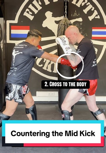 Mastering the Mid Kick Counter in Kickboxing
